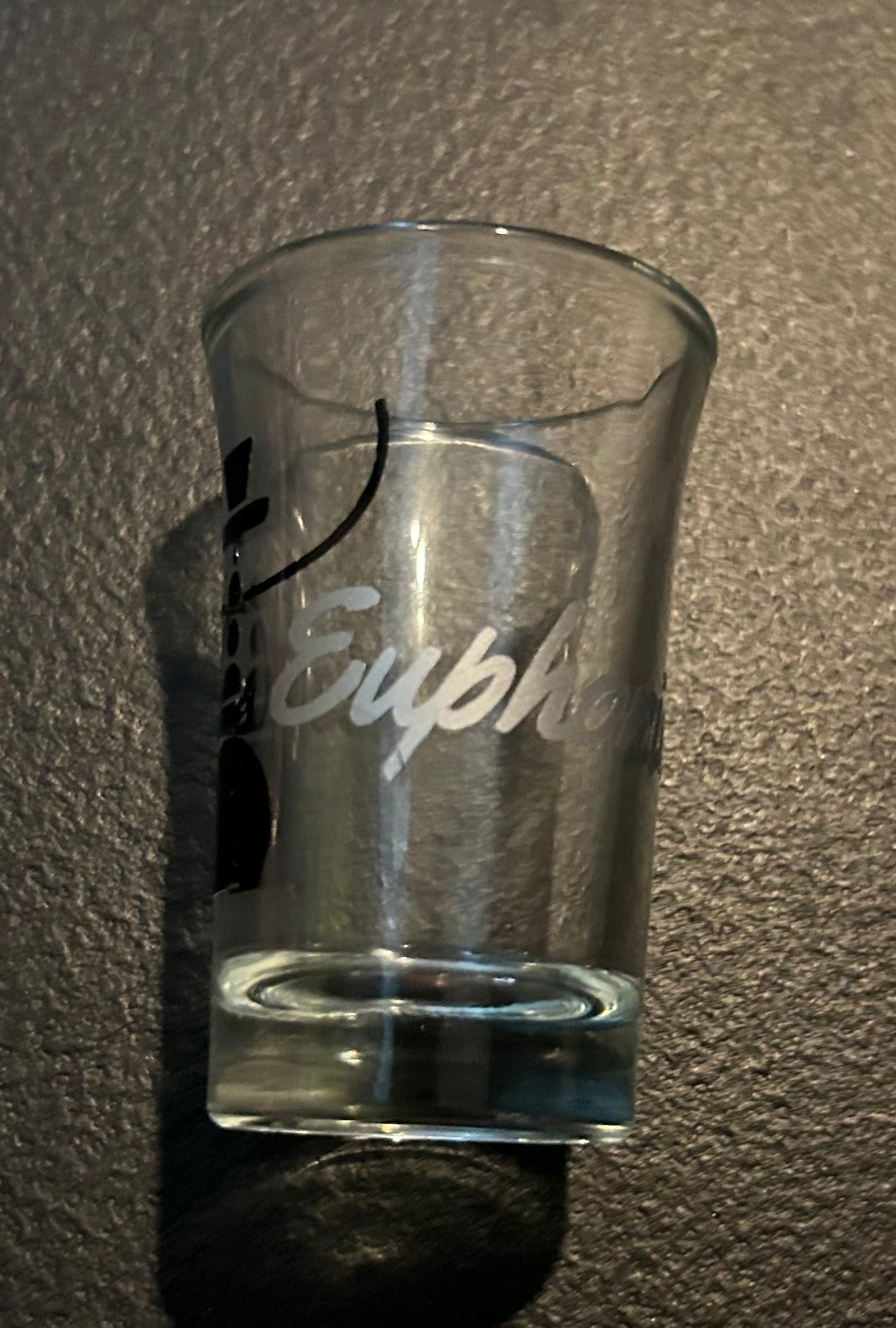 Euphoria shot glass